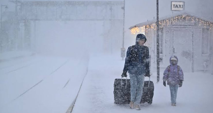 В Швеции три человека погибли из-за снежной бури