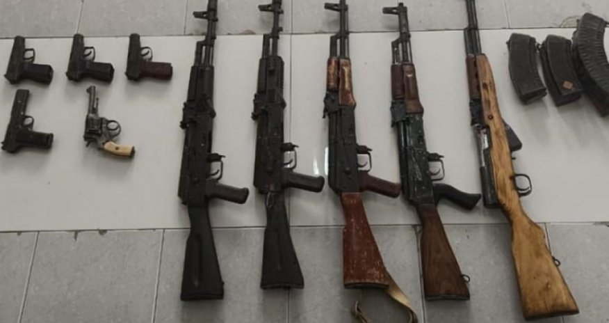 Son 2 gündə qanunsuz aşkar olunan silahların sayı açıqlanıb