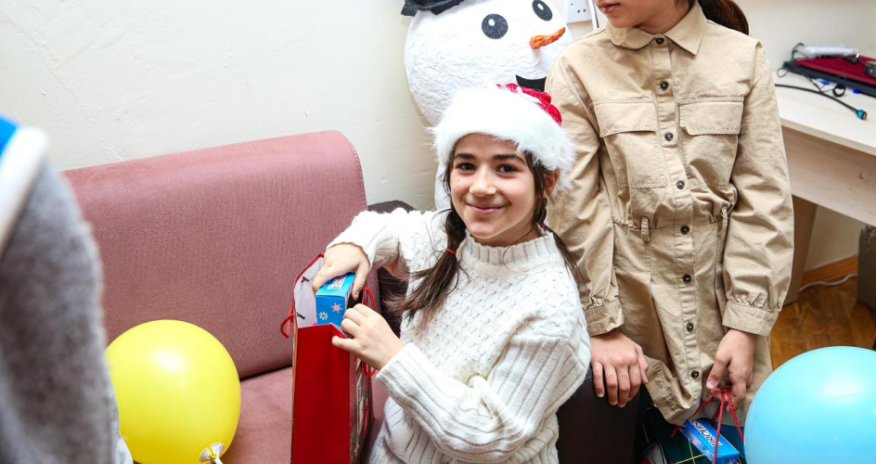 Leyla Əliyevanın təşəbbüsü ilə uşaq evlərində bayram tədbiri keçirilib