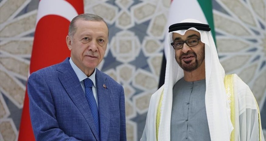 Ərdoğan BƏƏ Prezidenti ilə Qəzzanın yenidən bərpasını müzakirə edib