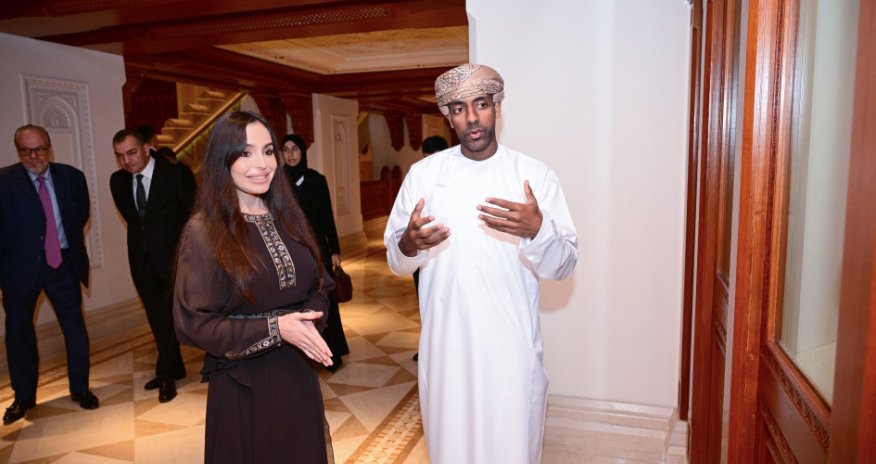 Leyla Əliyeva Maskatda Sultan Opera Evində