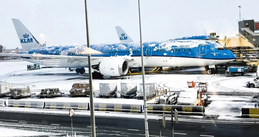 Amsterdam hava limanında 700-dən çox uçuş ləğv edilib