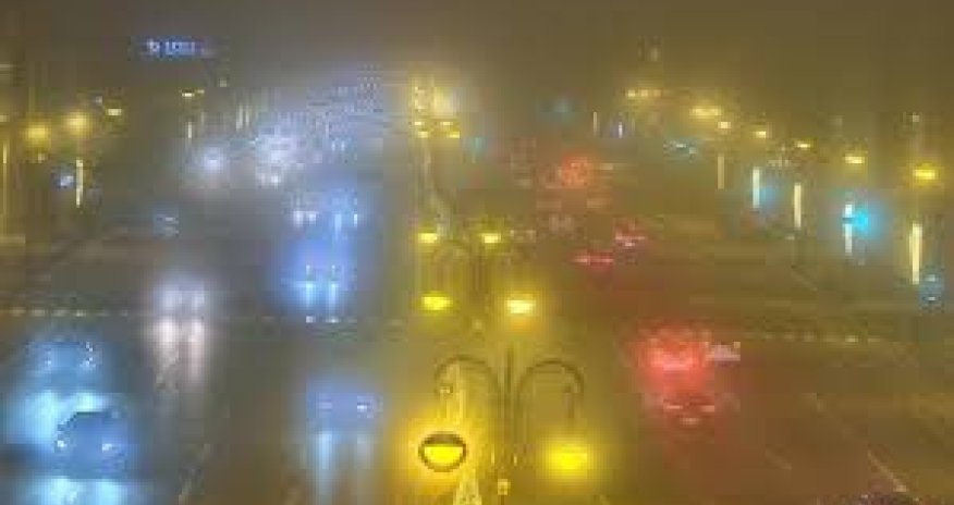 Duman səbəbindən Bakının bir sıra yollarında sürət həddi endirilib