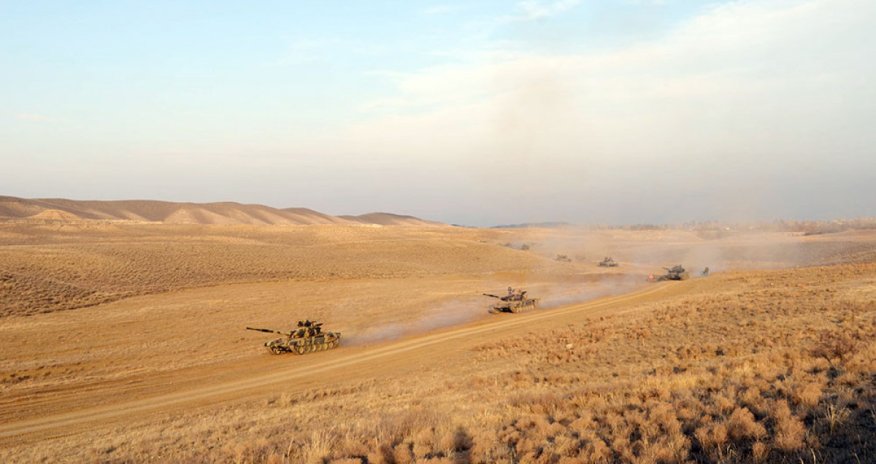 N hərbi hissəsində taktiki təlim keçirilib