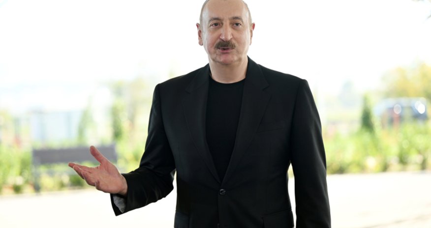 İlham Əliyev Ağdərəyə getdi- Yenilənib