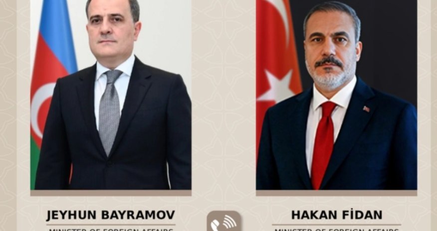 Bayramov Hakan Fidanla regiondakı təhlükəsizlik vəziyyəti müzakirə ediblər