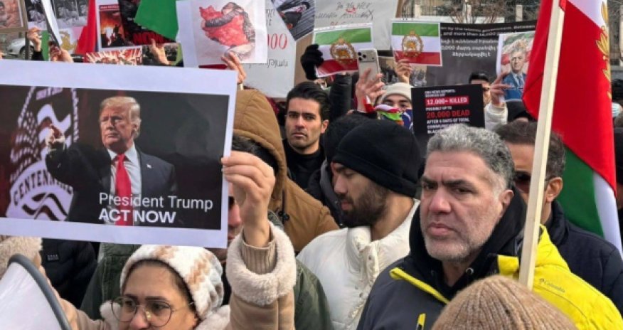 Ermənistanda İran əleyhinə keçirilən aksiyada 7 nəfər saxlanılıb