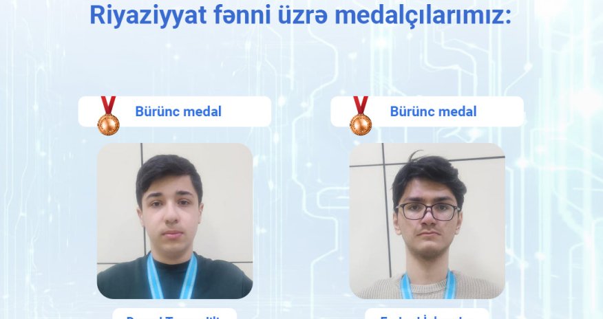 Azərbaycan məktəbliləri beynəlxalq olimpiadada 10 medal qazanıblar