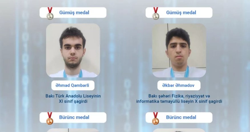 Азербайджанские школьники успешно выступили на XXII Международной Жаутыковской олимпиаде!