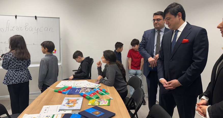 Avropanın daha bir ölkəsində Azərbaycan Evi məktəbi açılıb