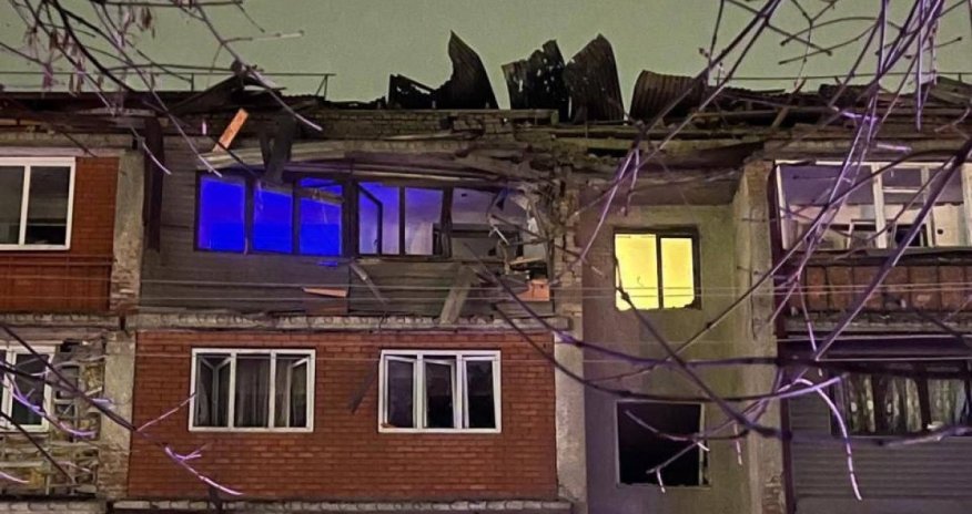 Беспилотники атаковали Северную Осетию: обломки упали на жилой дом