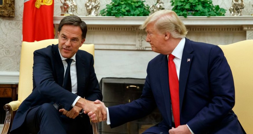 Рютте и Трамп сверили часы по Гренландии перед Давосом обновлено