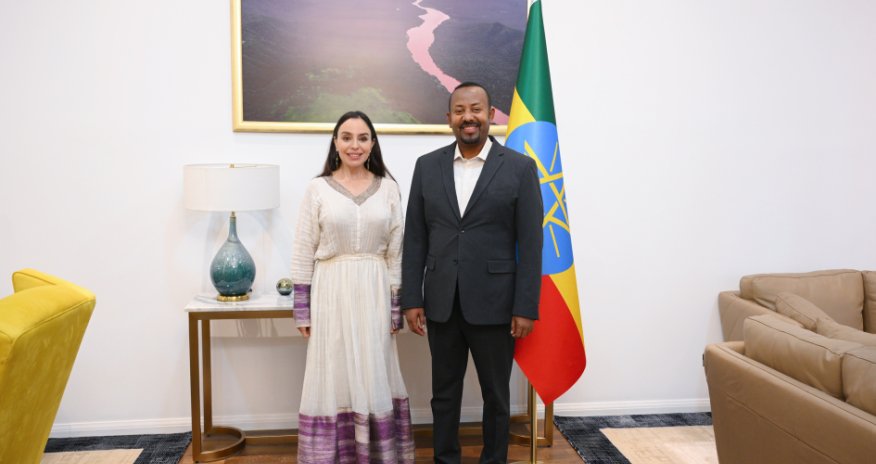 Лейла Алиева встретилась с премьер-министром Эфиопии