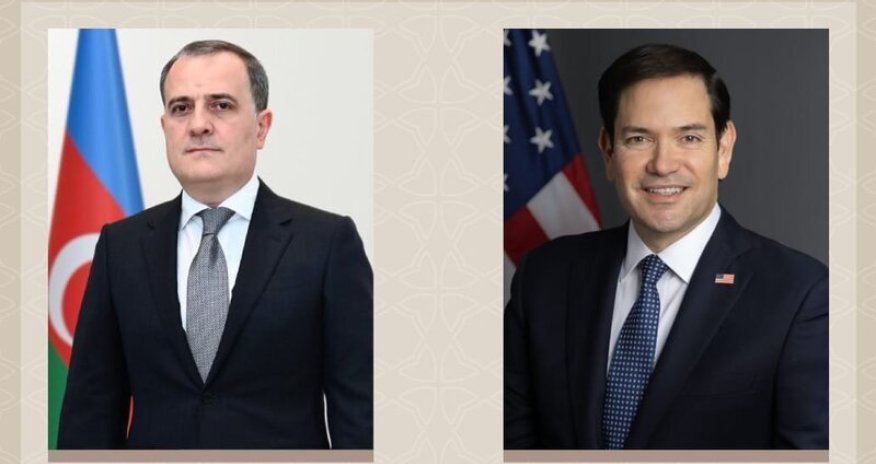 Ceyhun Bayramov Marko Rubio ilə Azərbaycan-Ermənistan normallaşma prosesini müzakirə edib