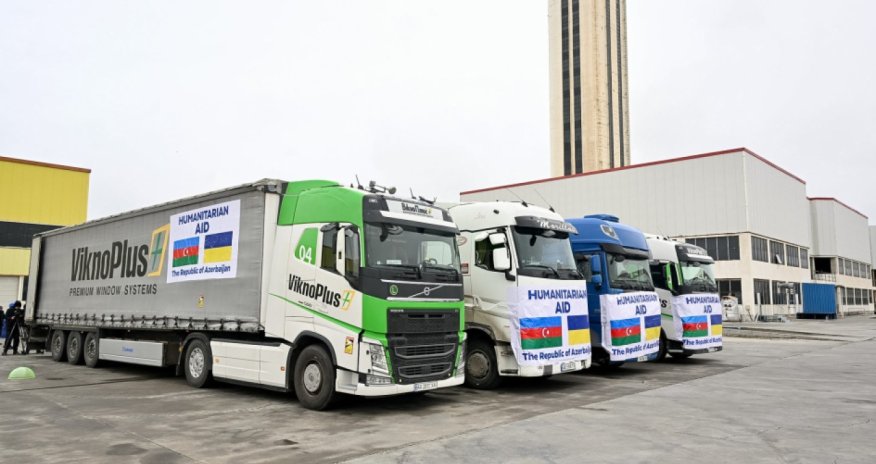 
Azərbaycan Ukraynaya 1 milyon dollarlıq humanitar yardımgöndərdi