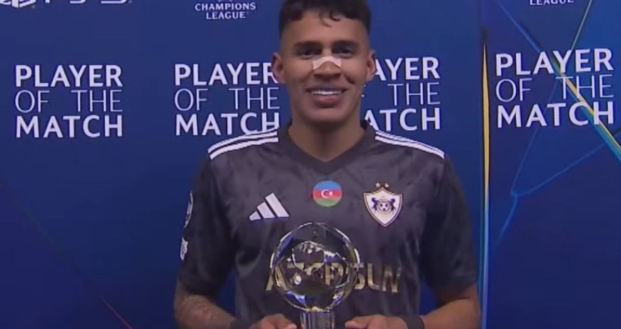 &ldquo;Qarabağ&rdquo;ın futbolçusu &ldquo;Ayntraxt&rdquo;la oyunun ən yaxşısı seçilib