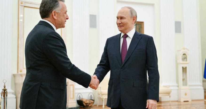 Putin confirms meeting with Trump envoys on Ukraine talks