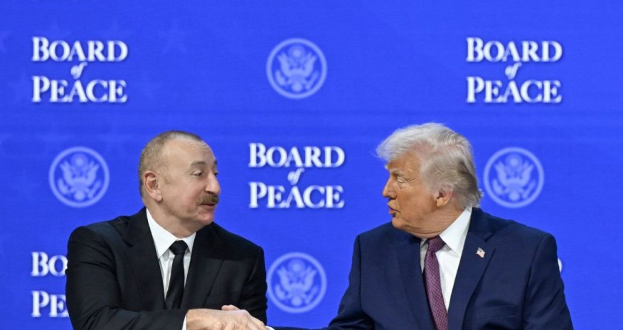 Aliyev meets Trump in Davos, joins Peace Council initiative