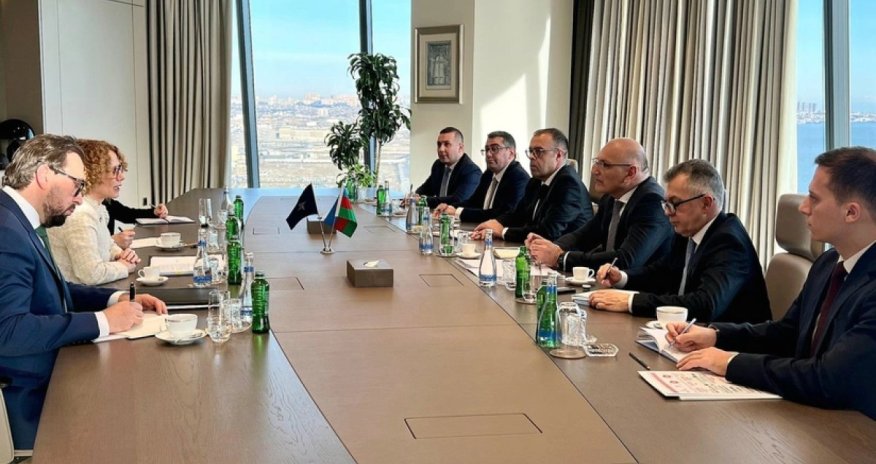 Встреча спецпредставителя президента Азербайджана и замгенсека НАТО