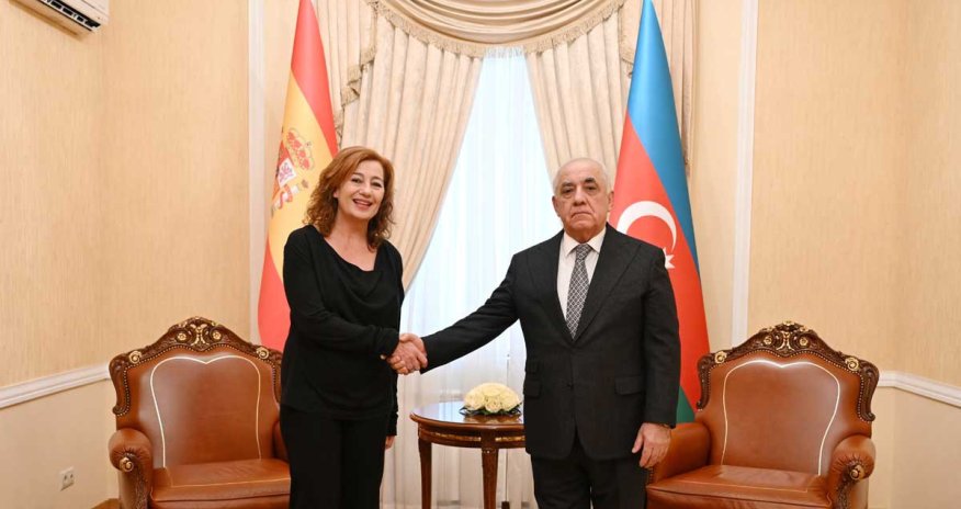 Baş nazir İspaniya Deputatlar Konqresinin sədri ilə görüşüb