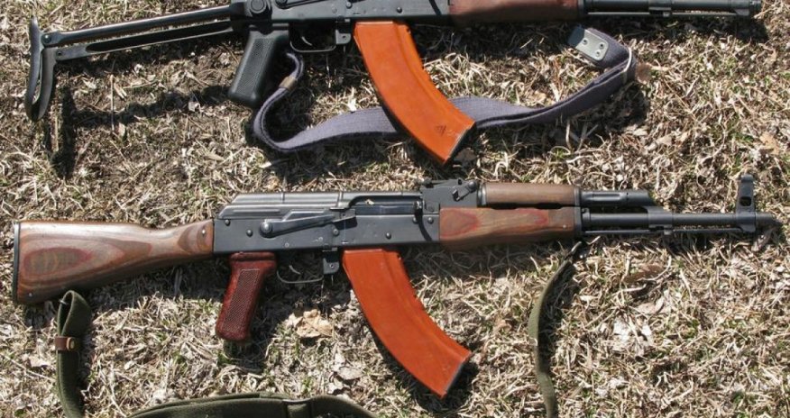 Вчера было изъято 6 автоматов, 25 ружей