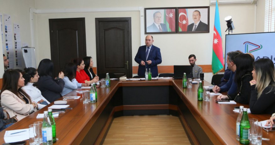 &ldquo;Mediada Azərbaycan dili&rdquo; mövzusunda növbəti təlim keçirilib