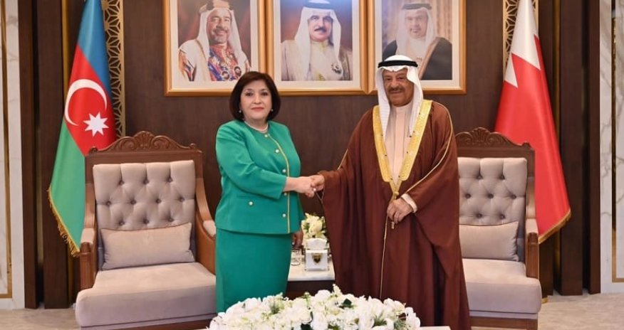 Сахиба Гафарова встретилась с председателем Консультативного Совета Королевства Бахрейн