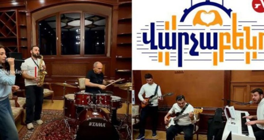 Paşinyan musiqi qrupu yaratdı