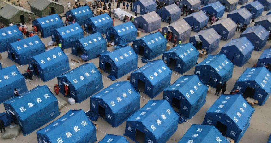 Çində zəlzələyə görə 20 min insan təxliyə edilib