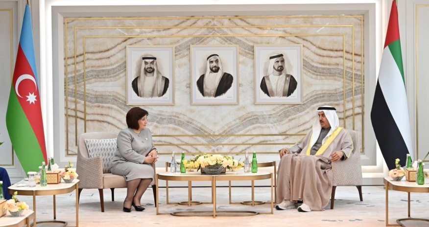 SpikerSaqr Qobaş ilə Azərbaycan-BƏƏ parlamentlərarası əməkdaşlığı müzakirə ediblər