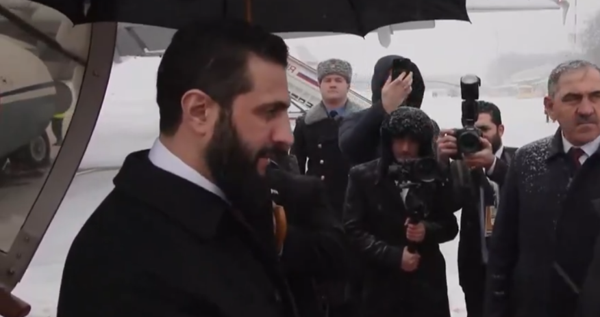 Президент Сирии Ахмед аш-Шараа прибыл с визитом в Москву