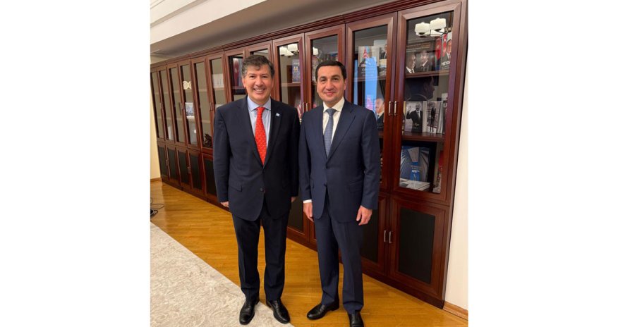 BMT nümayəndəsi Hikmət Hacıyevlə görüşüb