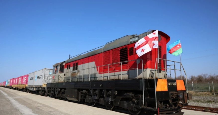 Poti&ndash;Bakı ekspres blok-qatarı istifadəyə verilib