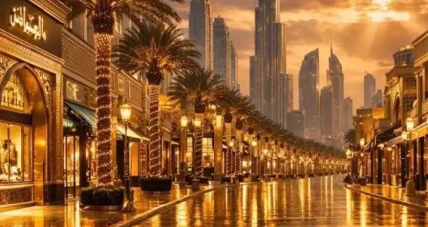 В Дубае объявили о строительстве &laquo;Золотой улицы&raquo;