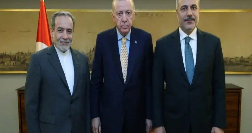 Ərdoğan İranın XİN başçısını qəbul edib