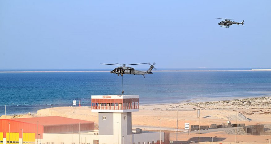 Azərbaycan və BƏƏ hərbçilərinin birgə təliminin hazırlıq məşqləri keçirilir