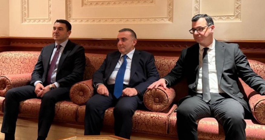 Adil Kərimli Omanda görüş keçirib