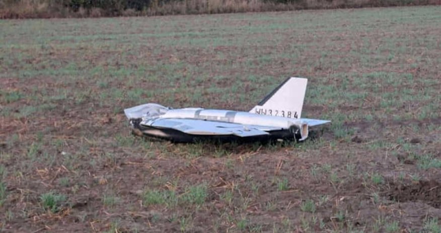 Беспилотник упал на польскую военную базу