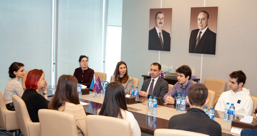Azercell hosts National Informatics Olympiad team ahead of Youth Day