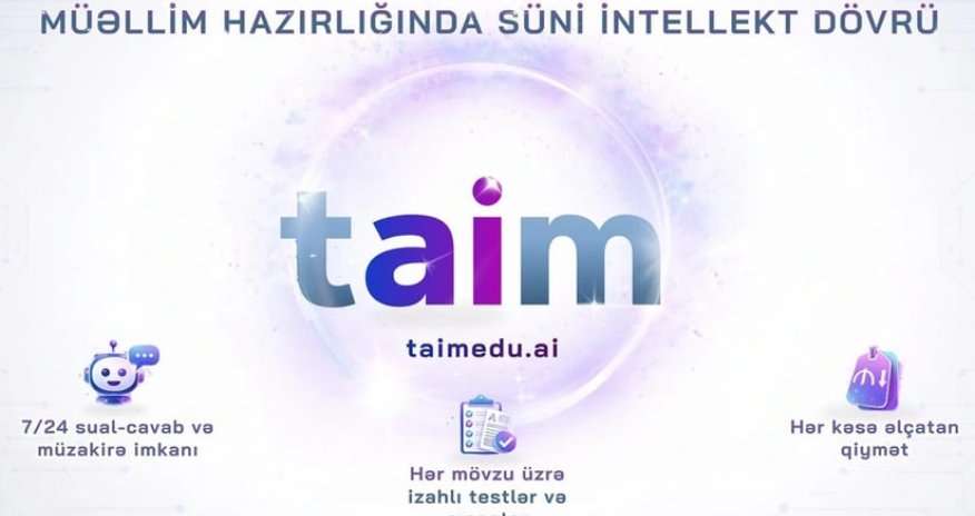 Müəllimlər üçün süni intellekt əsaslı platforma yaradılıb