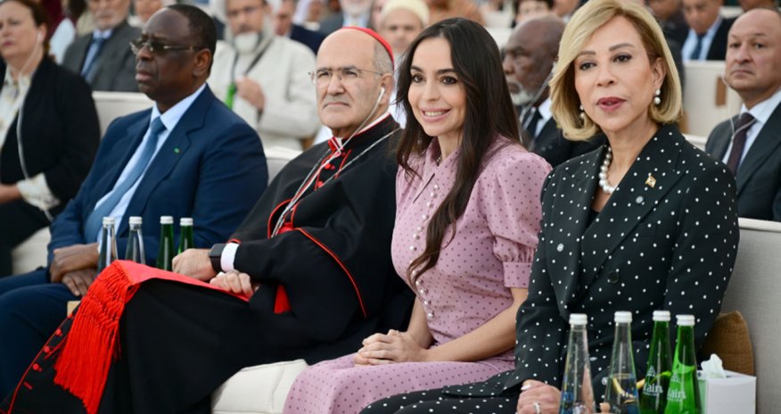 Leyla Əliyeva Əbu-Dabidə "İnsan Qardaşlığı Məclisi" tədbirində