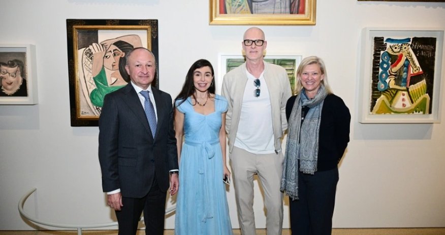 Leyla Aliyeva visits Louvre Abu Dhabi, Abrahamic Family House