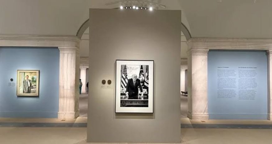 Белый дом намерен включить Трампа в коллекцию Национальной портретной галереи