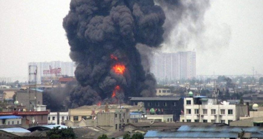 Çində müəssisədə partlayış nəticəsində 8 nəfər ölüb