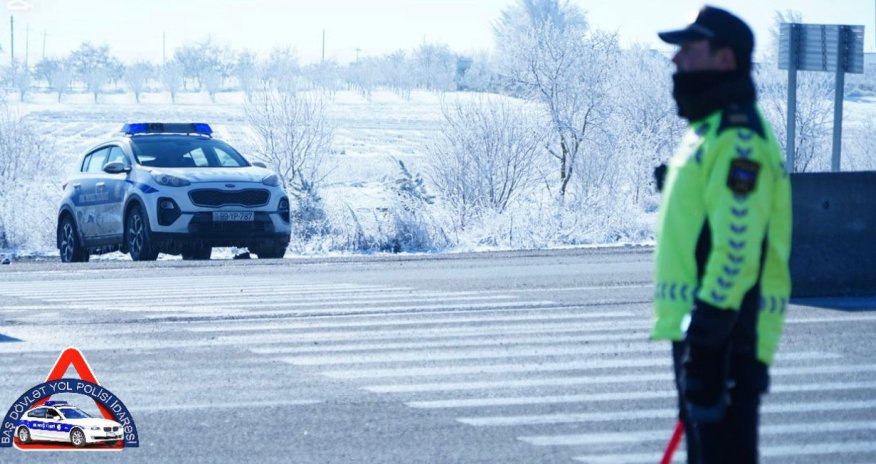 BDYPİ yağıntı və buzlaşma səbəbilə sürücülərə xəbərdarlıq edib