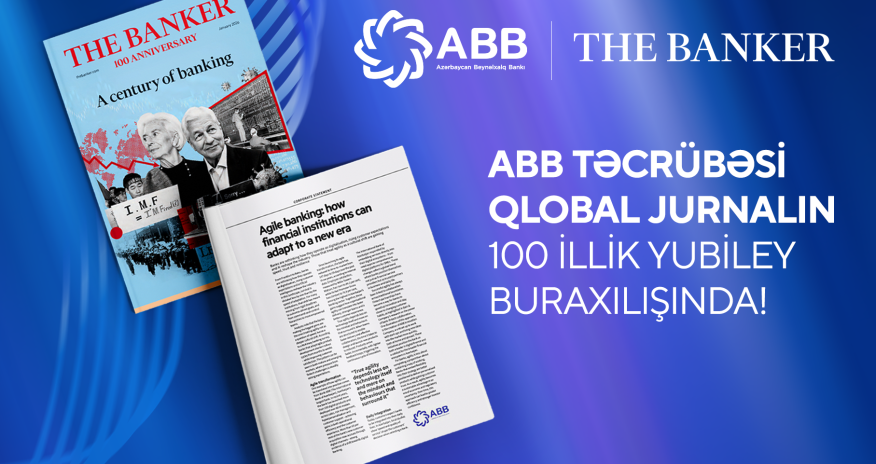 ABB təcrübəsi qlobal jurnalın 100 illik
yubiley buraxılışında!
