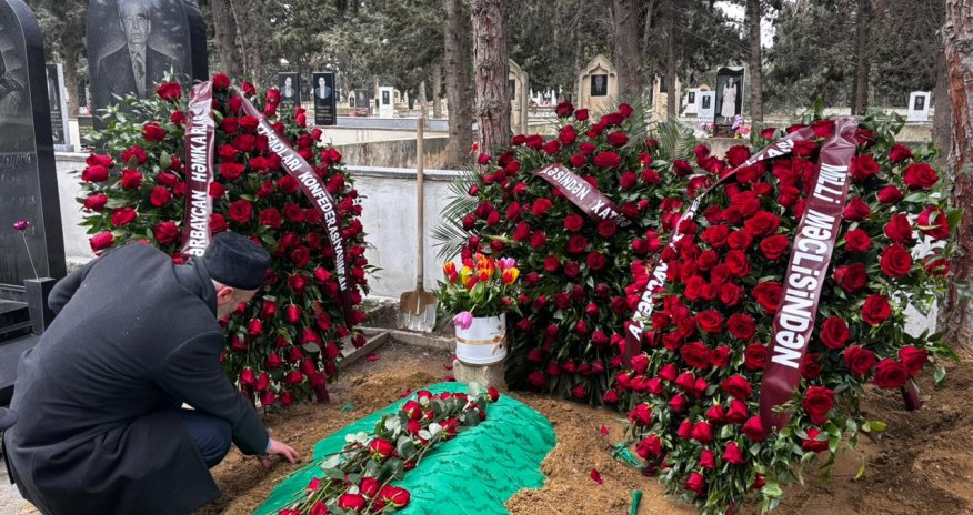 Fəzail Ağamalı dəfn edilib - Video/Yenilənib