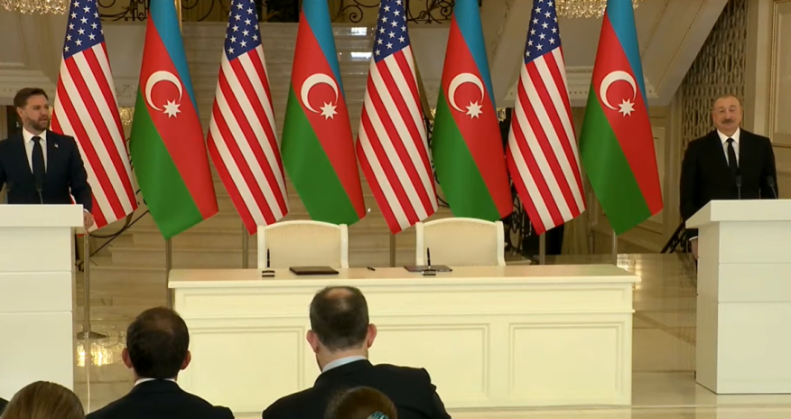 The US and Azerbaijan sign a charter of strategic partnership