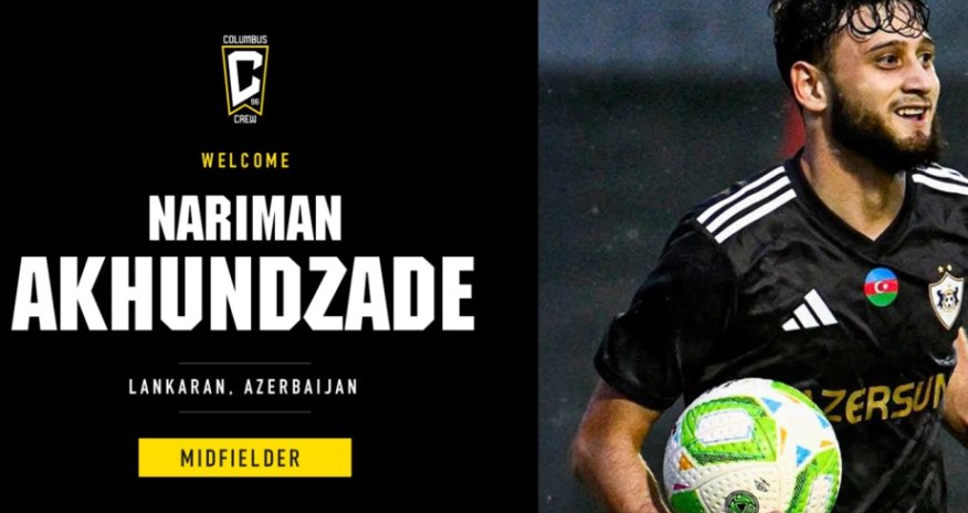 ABŞ klubu azərbaycanlı futbolçunun transferini açıqlayıb