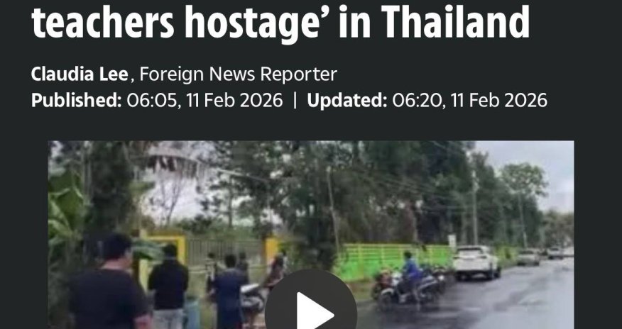 Tayland məktəbində 300-dən çox şəxs girov götürülüb